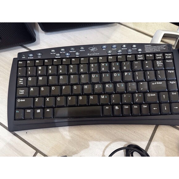 Gyration Other - Gyration 100 Ft Wireless Compact Keyboard